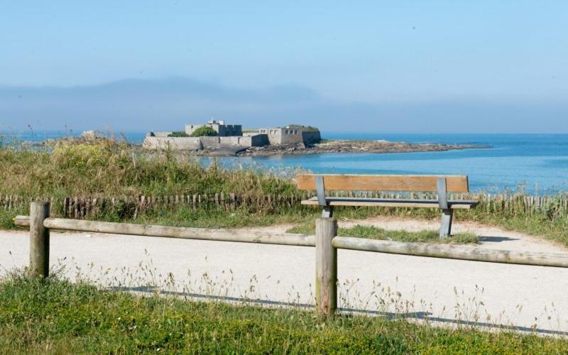 Loriot1- Appartement vue mer sur le fort bloqué ploemeur Exterior foto